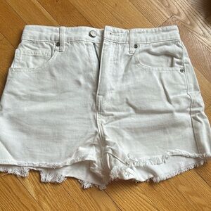 White cute Jean shorts